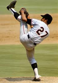 Juan Marichal.  Just your Basic Pitching Form 